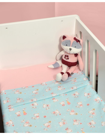 Σεντόνια Λίκνου Σετ 2 τεμ. 80x100cm Design 212 Oliver Baby | 46-6704/212