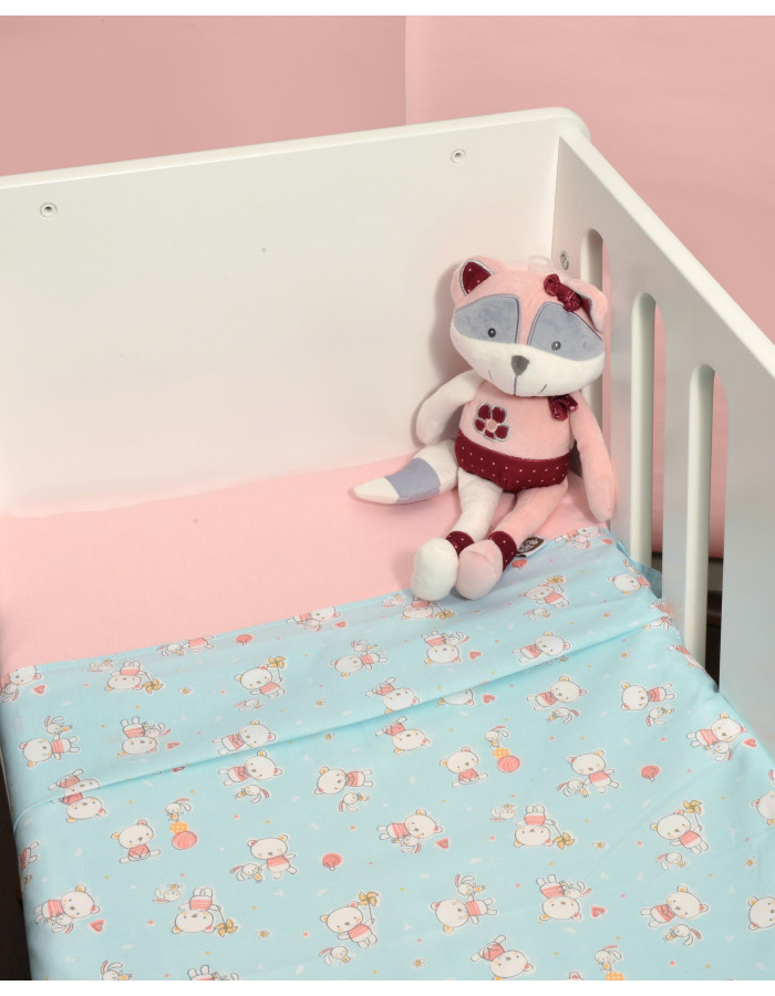 Σεντόνια Λίκνου Σετ 2 τεμ. 80x100cm Design 212 Oliver Baby | 46-6704/212 Σεντόνια Λίκνου Σετ 2 τεμ. 80x100cm Design 212 Oliver Baby | 46-6704/212