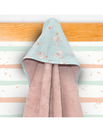 Μπουρνούζι Κάπα 75x75cm 100% Bαμβάκι 450 γρμ/τμ Design 212 Oliver Baby | 46-6730/212