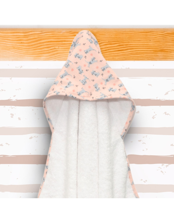 Μπουρνούζι Κάπα 75x75cm 100% Βαμβάκι 450 γρμ/τμ Design 215 Oliver Baby | 46-6730/215