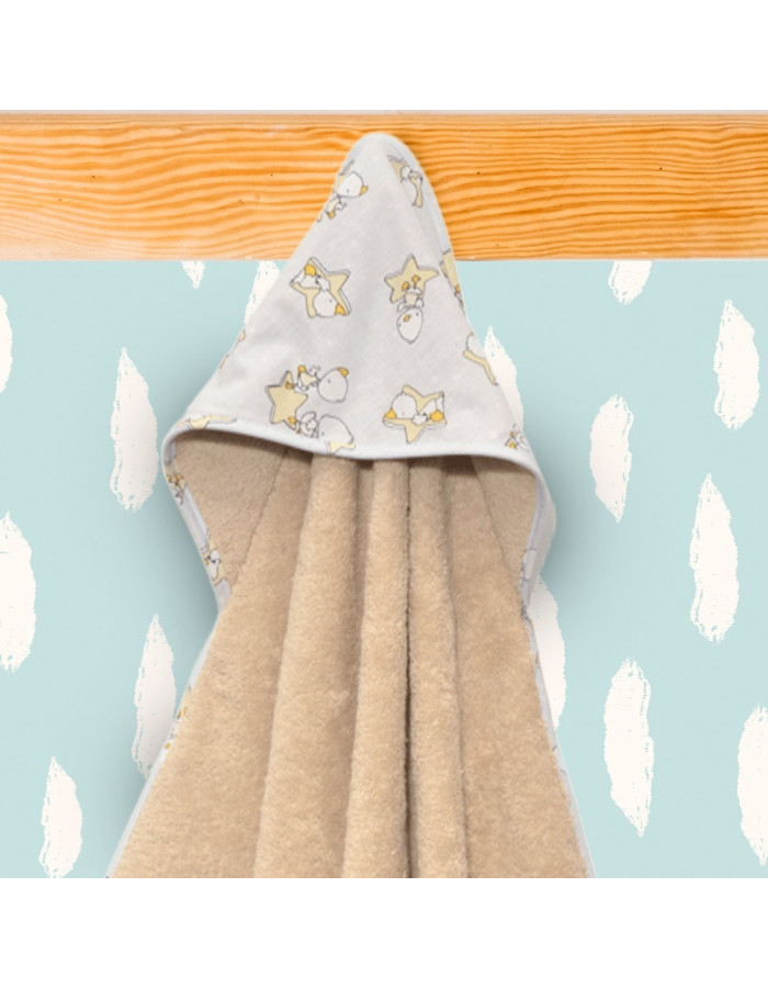 Μπουρνούζι Κάπα 75x75cm 100% Βαμβάκι 450 γρμ/τμ Design 210 Oliver Baby | 46-6730/210