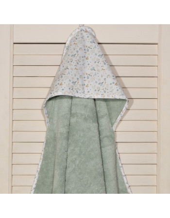 Μπουρνούζι Κάπα 75x75cm 100% Βαμβάκι 450 γρμ/τμ Design 403-1 Oliver Baby | 46-6730/403-1