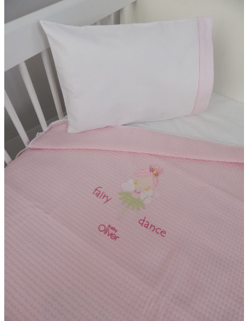 Κουβέρτα Πικέ Αγκαλιάς 80x100cm Design 307 Oliver Baby | 46-6721/307
