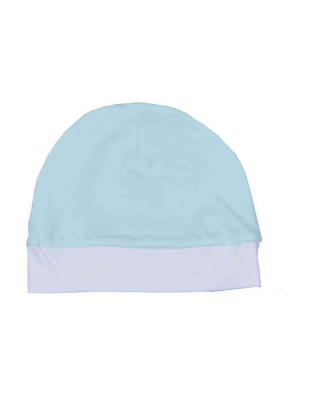 Σκουφάκι Μέντα-Λευκό Design 13 Oliver Baby | 46-6751/13