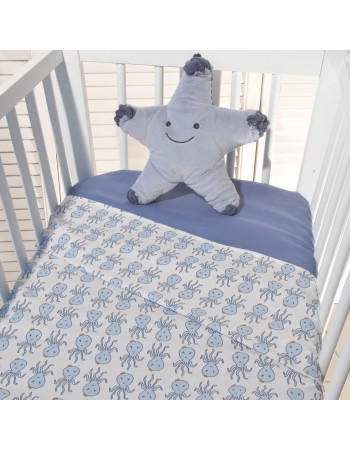 Σετ 2 Σεντόνια Λίκνου 75x110cm 100% Βαμβάκι Des.190 Oliver Baby | 46-6704/190