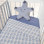 Σετ 2 Σεντόνια Λίκνου 75x110cm 100% Βαμβάκι Des.190 Oliver Baby | 46-6704/190