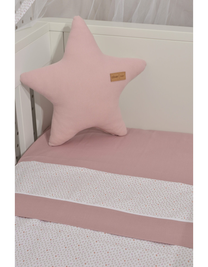 Σεντόνια Λίκνου Σετ 2τεμ. 75x110 cm 100% Βαμβάκι  Design 402 Oliver Baby | 46-6704/402