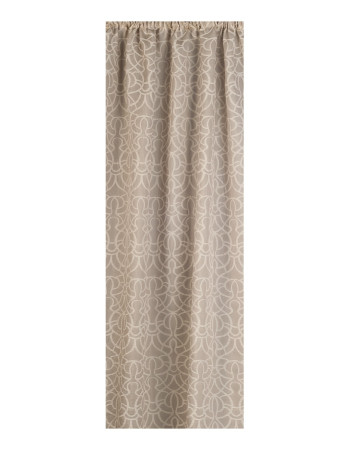 Κουρτίνα Ζακάρ (1φύλλο) 145x270 Omega Home Design 200 | 31-12470/200