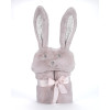 Κουβέρτα Pompon Rabbit 75Χ95cm Σάπιο Μήλο MORA | 58-5388/02