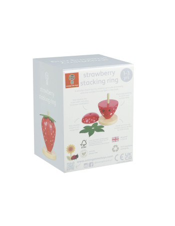 Πύργος Στοίβαξης Φράουλα Happy Food Orange Tree Toys | 60-12145