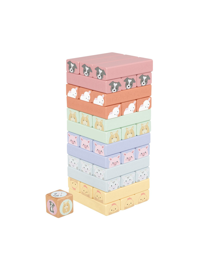 Πύργος Ισορροπίας Farmyard Orange Tree Toys (FSC®) | 60-12696