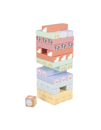 Πύργος Ισορροπίας Farmyard Orange Tree Toys (FSC®) | 60-12696