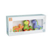 Σετ 3 Δεινόσαυροι Push & Pull Dinosaurs Orange Tree Toys | 60-07403
