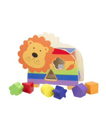 Παιχνίδι Σχημάτων Λιοντάρι Animals Orange Tree Toys | 60-13257