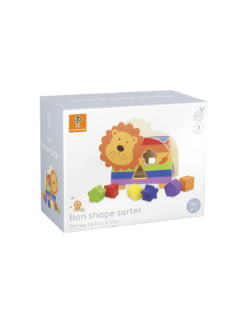 Παιχνίδι Σχημάτων Λιοντάρι Animals Orange Tree Toys | 60-13257