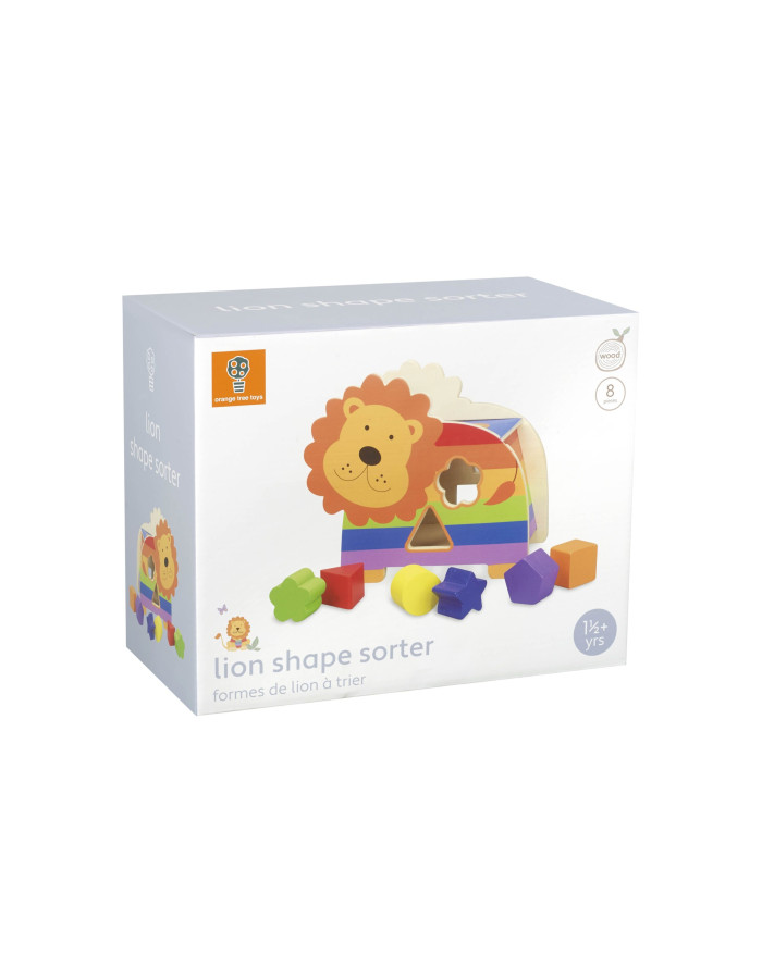 Παιχνίδι Σχημάτων Λιοντάρι Animals Orange Tree Toys | 60-13257