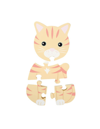 Μικρό Παζλ Γάτα Animals Orange Tree Toys | 60-06764