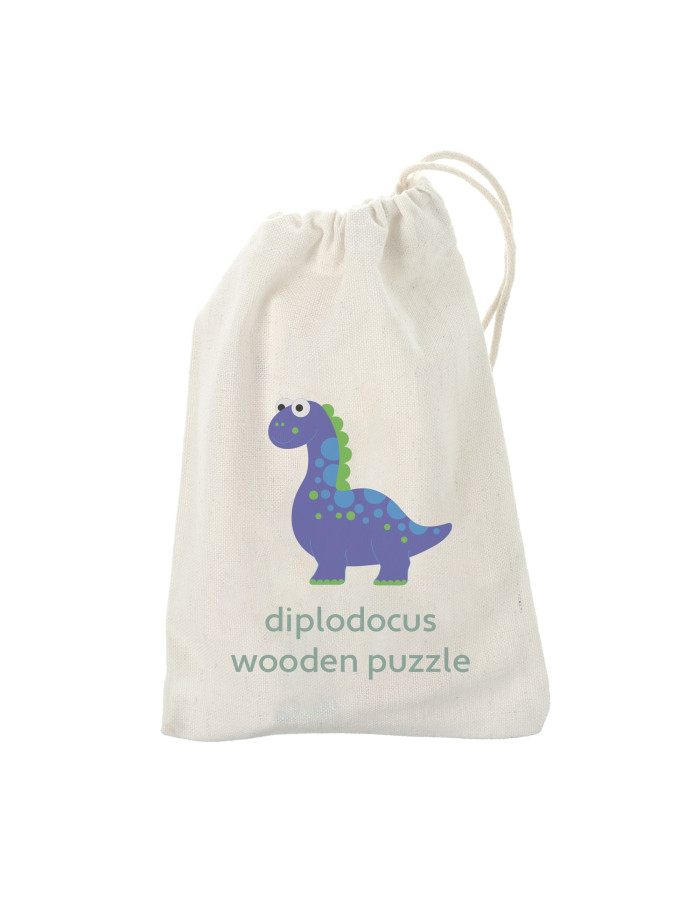 Μικρό Παζλ Diplodocus Dinosaurs Orange Tree Toys | 60-06760