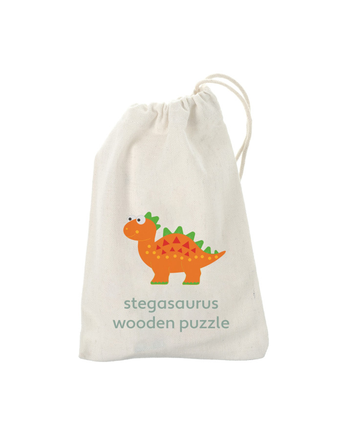 Μικρό Παζλ Stegosaurus Dinosaurs Orange Tree Toys | 60-06784