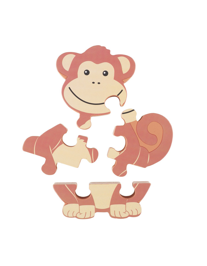 Μικρό Παζλ Μαϊμουδάκι Animals Orange Tree Toys | 60-06986