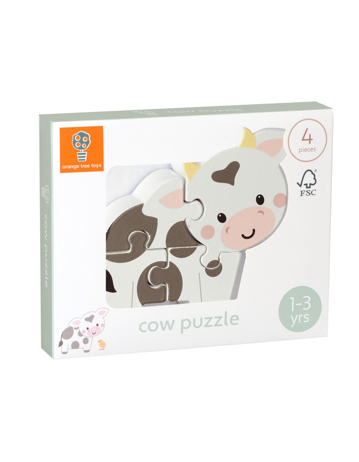 Παζλ Αγελάδα Orange Tree Toys | 60-06733