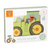 Μικρό Παζλ Τρακτέρ Farmyard Orange Tree Toys | 60-06771