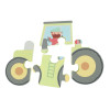 Μικρό Παζλ Τρακτέρ Farmyard Orange Tree Toys | 60-06771