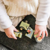 Μικρό Παζλ Τρακτέρ Farmyard Orange Tree Toys | 60-06771