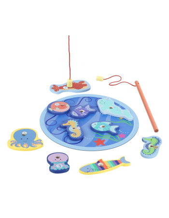 Μαγνητικό Παιχνίδι Ψαρέματος Sea Life Orange Tree Toys | 60-13981