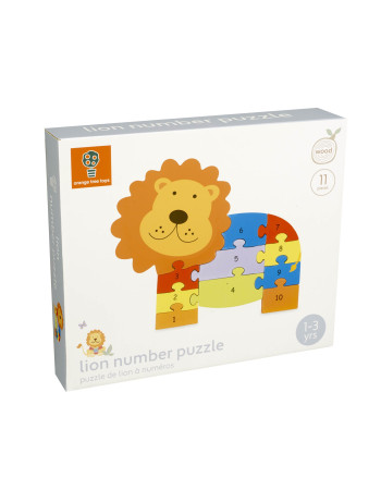 Παζλ Αριθμών Λιοντάρι - Orange Tree Toys | 60-05599