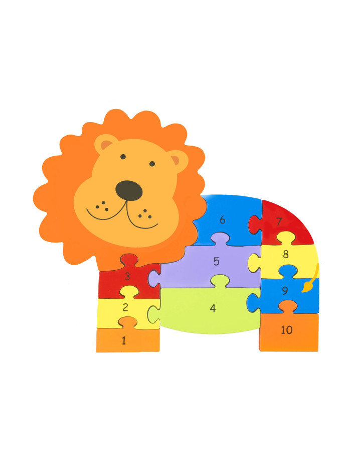 Παζλ Αριθμών Λιοντάρι - Orange Tree Toys | 60-05599