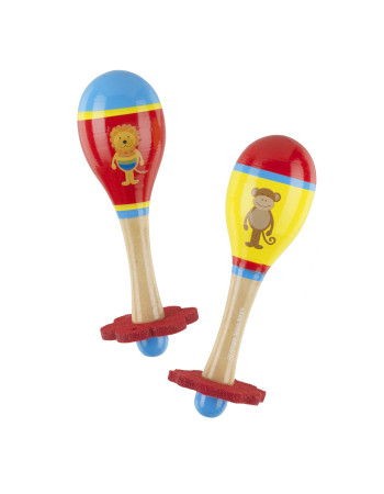 Σετ Μαράκες Λιοντάρι & Μαιμού Animals Orange Tree Toys | 60-14519