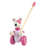 Παιχνίδι Ώθησης Pink Mouse Animals Orange Tree Toys (FSC®) | 60-02333