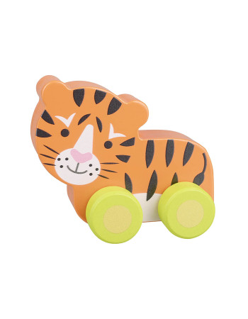 Tιγράκι Push & Pull Jungle Animals Orange Tree Toys | 60-07948