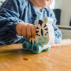 Ζέμπρα Push & Pull Jungle Animals Orange Tree Toys | 60-07924