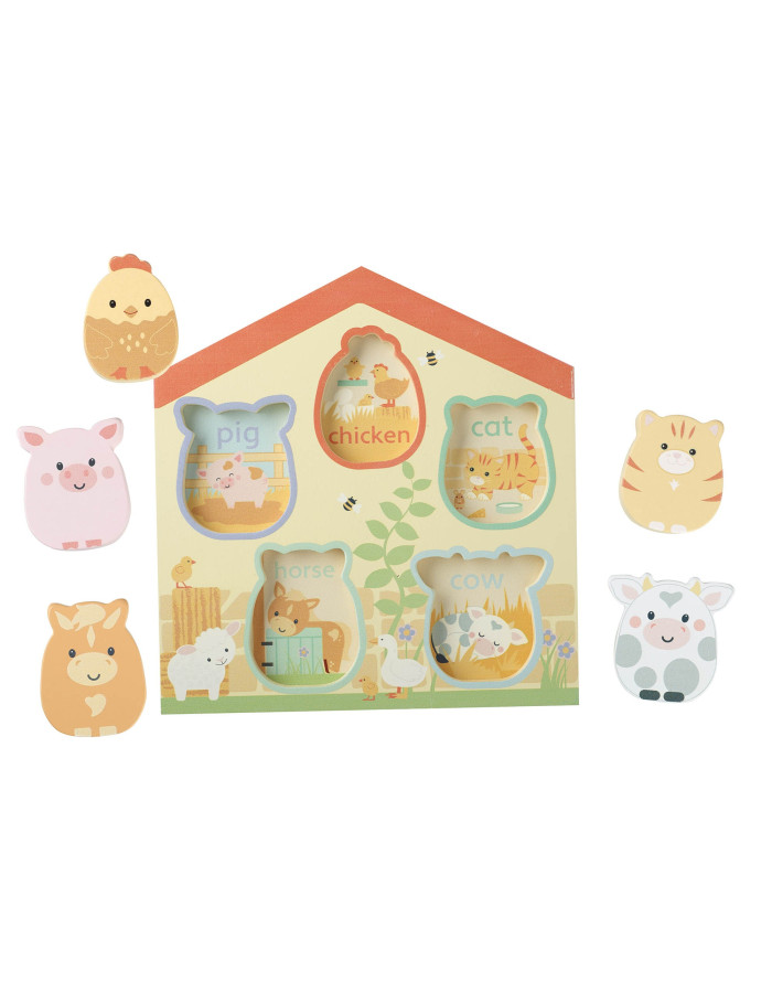Παιχνίδι Σχημάτων Αχυρώνας Farmyard Orange Tree Toys | 60-06719