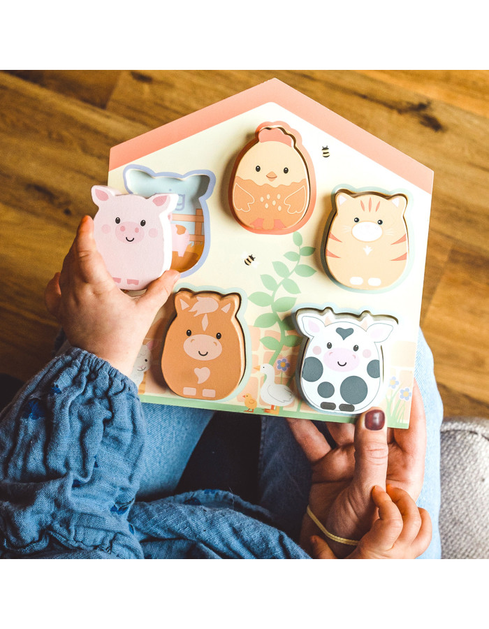 Παιχνίδι Σχημάτων Αχυρώνας Farmyard Orange Tree Toys | 60-06719