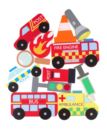 Παιχνίδι Ισορροπίας Emergency Services Orange Tree Toys | 60-12378