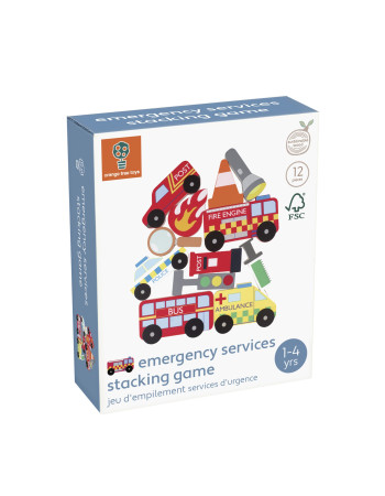 Παιχνίδι Ισορροπίας Emergency Services Orange Tree Toys | 60-12378
