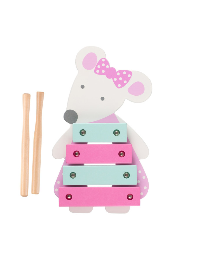 Ξυλόφωνο Ποντίκι Animals Orange Tree Toys | 60-14514