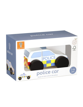 Ξύλινο Περιπολικό Emergency Services (FSC®) Orange Tree Toys | 60-07435