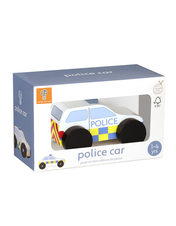 Ξύλινο Περιπολικό Emergency Services (FSC®) Orange Tree Toys | 60-07435 Ξύλινο Περιπολικό Emergency Services (FSC®) Orange Tree Toys | 60-07435