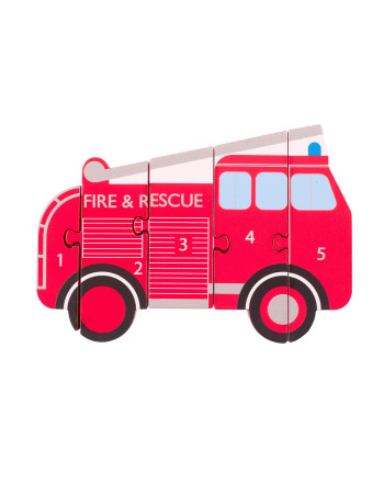 Παζλ Αριθμών Πυροσβεστική Emergency Services Orange Tree Toys | 60-05163