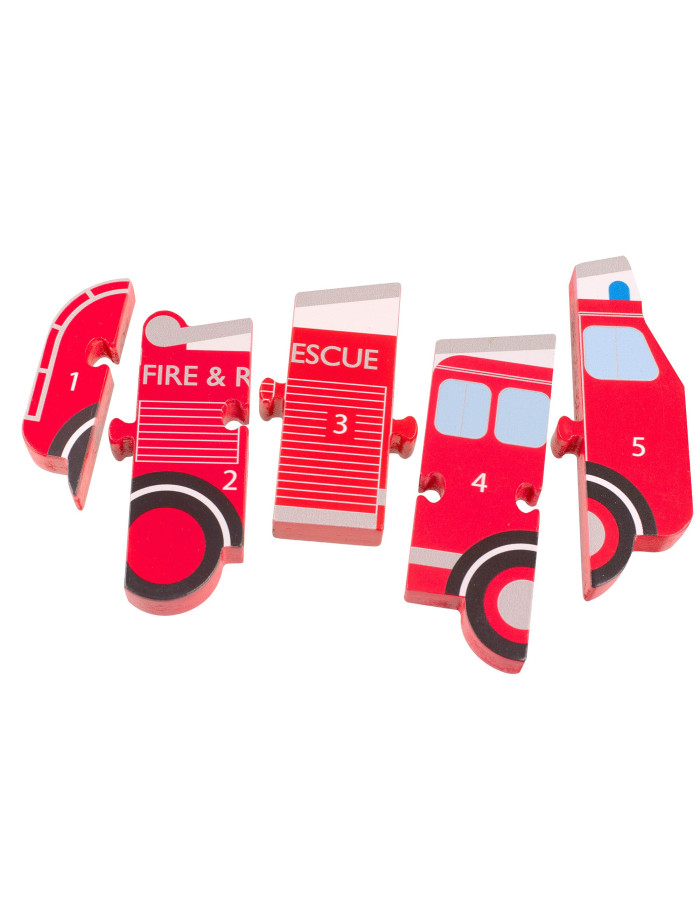 Παζλ Αριθμών Πυροσβεστική Emergency Services Orange Tree Toys | 60-05163