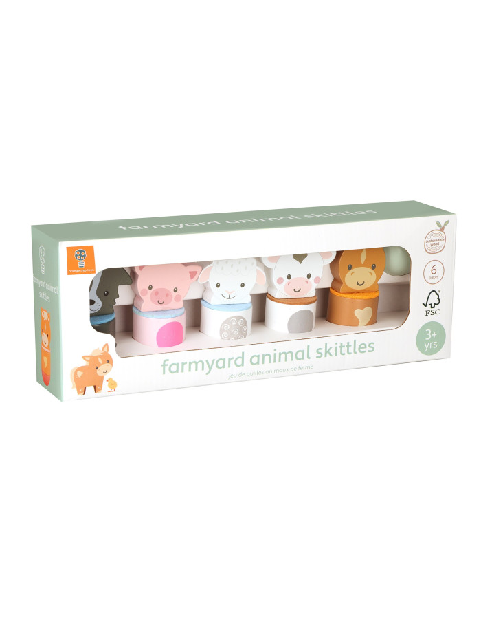 Μπόουλινγκ Farmyard Orange Tree Toys | 60-03542 Μπόουλινγκ Farmyard Orange Tree Toys | 60-03542