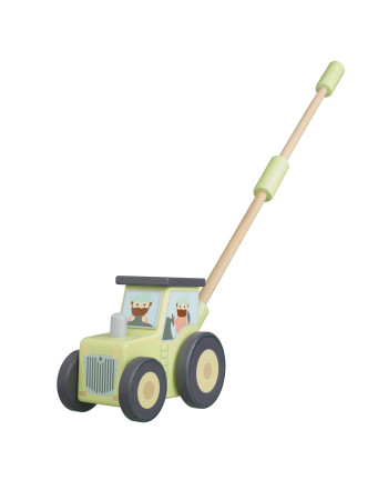 Τρακτέρ Push Along Farmyard Orange Tree Toys | 60-02863
