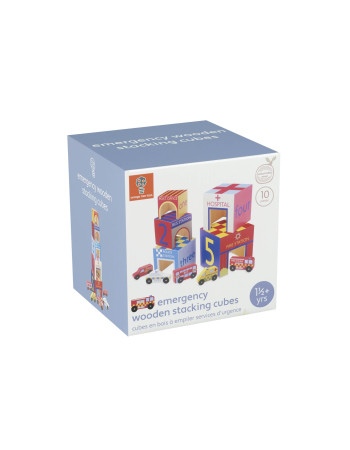 Κυβοι Στοίβαξης Emergency Services Orange Tree Toys | 60-12350