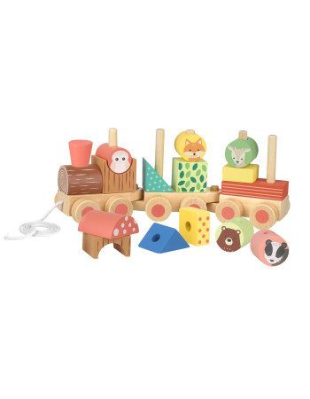 Ξύλινο Τρενάκι Woodland (FSC®) Orange Tree Toys | 60-08098