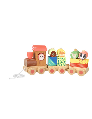 Ξύλινο Τρενάκι Woodland (FSC®) Orange Tree Toys | 60-08098