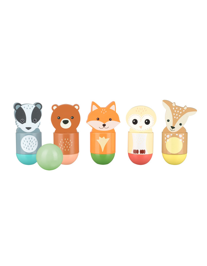 Παιχνίδι Μπόουλινγκ Woodland Orange Tree Toys | 60-03210